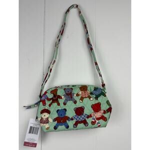Vera Bradley Toasty Teddies Camera Bag Crossbody, NWT